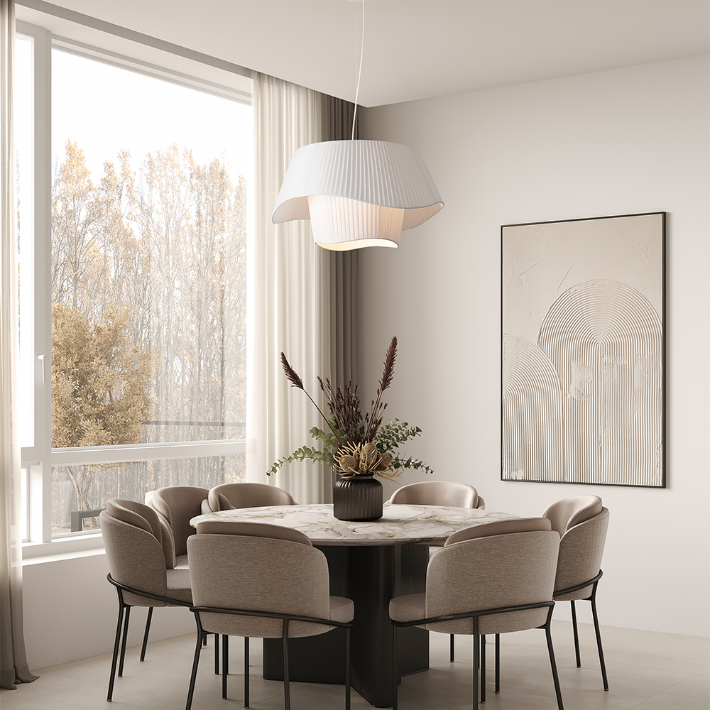 Freya Classic Air Подвесной светильник цвет: белый FR2044PL-03W