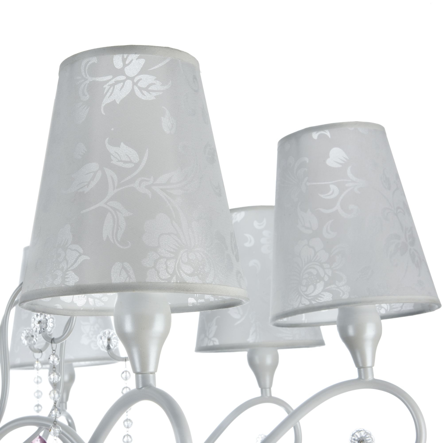 Freya Classic Adelaide Люстра цвет: жемчужный белый FR2306-PL-08-W