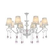 Freya Classic Adelaide Люстра цвет: жемчужный белый FR2306-PL-08-W