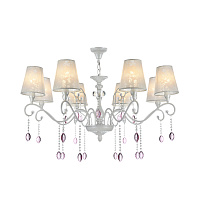 Freya Classic Adelaide Люстра цвет: жемчужный белый FR2306-PL-08-W
