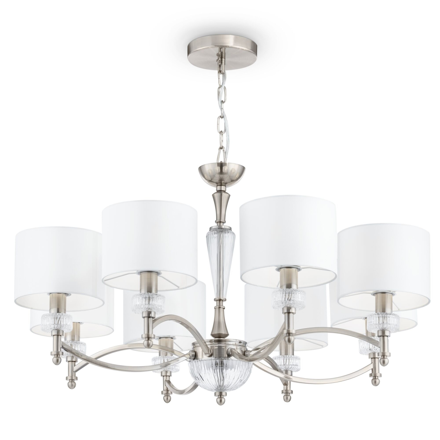 Maytoni Classic Alicante Люстра цвет: никель MOD014CL-08N