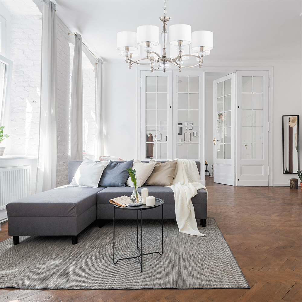 Maytoni Classic Alicante Люстра цвет: никель MOD014CL-08N