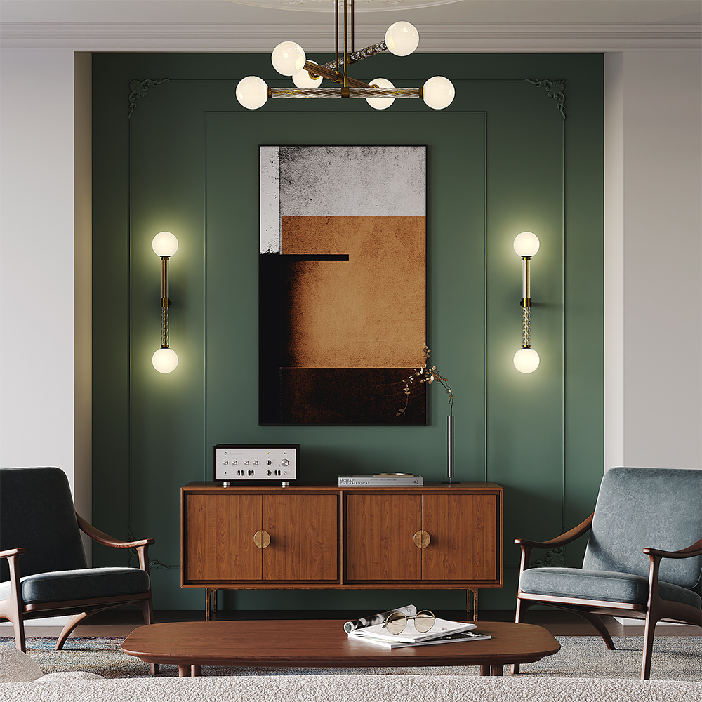 Maytoni Modern Teatro Настенный светильник (бра) цвет: латунь MOD287WL-02BS