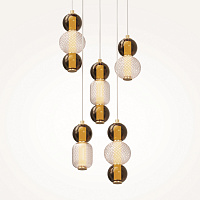 Maytoni Modern Drop Подвесной светильник цвет: золото MOD273PL-L80G3K