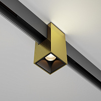 Maytoni Technical Alfa Трековый светильник цвет: латунь TR121-2-7W3K-BS