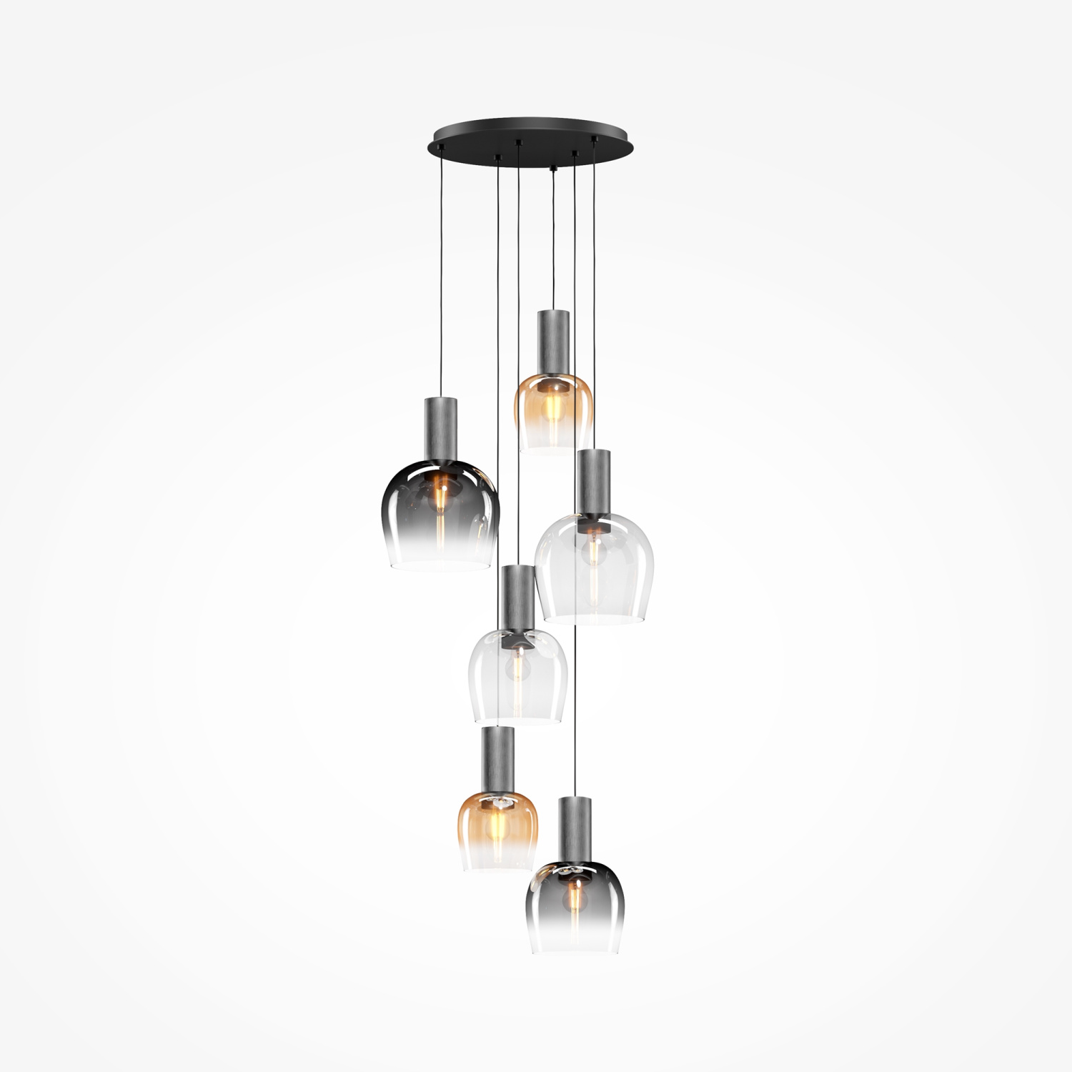 Maytoni Modern Smart Casual Подвесной светильник цвет: черный MOD414PL-06B