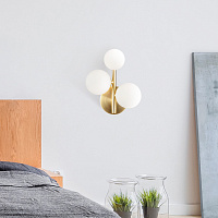 Maytoni Modern Dallas Настенный светильник (бра) цвет: золото MOD545WL-03BS