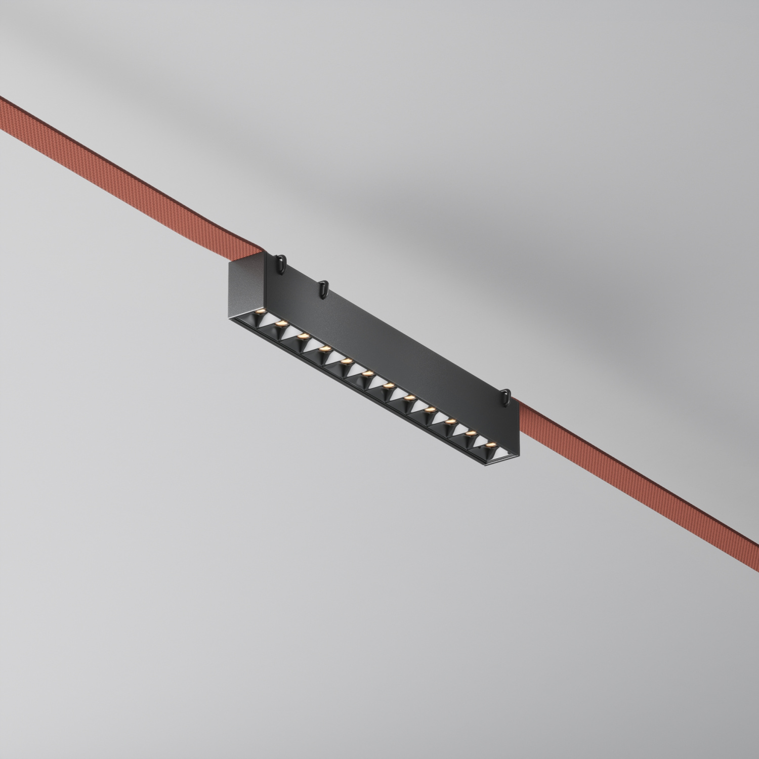 Maytoni Technical Points Подвесной светильник цвет: черный TR128B-12W3K-M-B