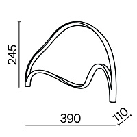 Maytoni Modern Plons Настольный светильник цвет: латунь MOD283TL-L12BS3K