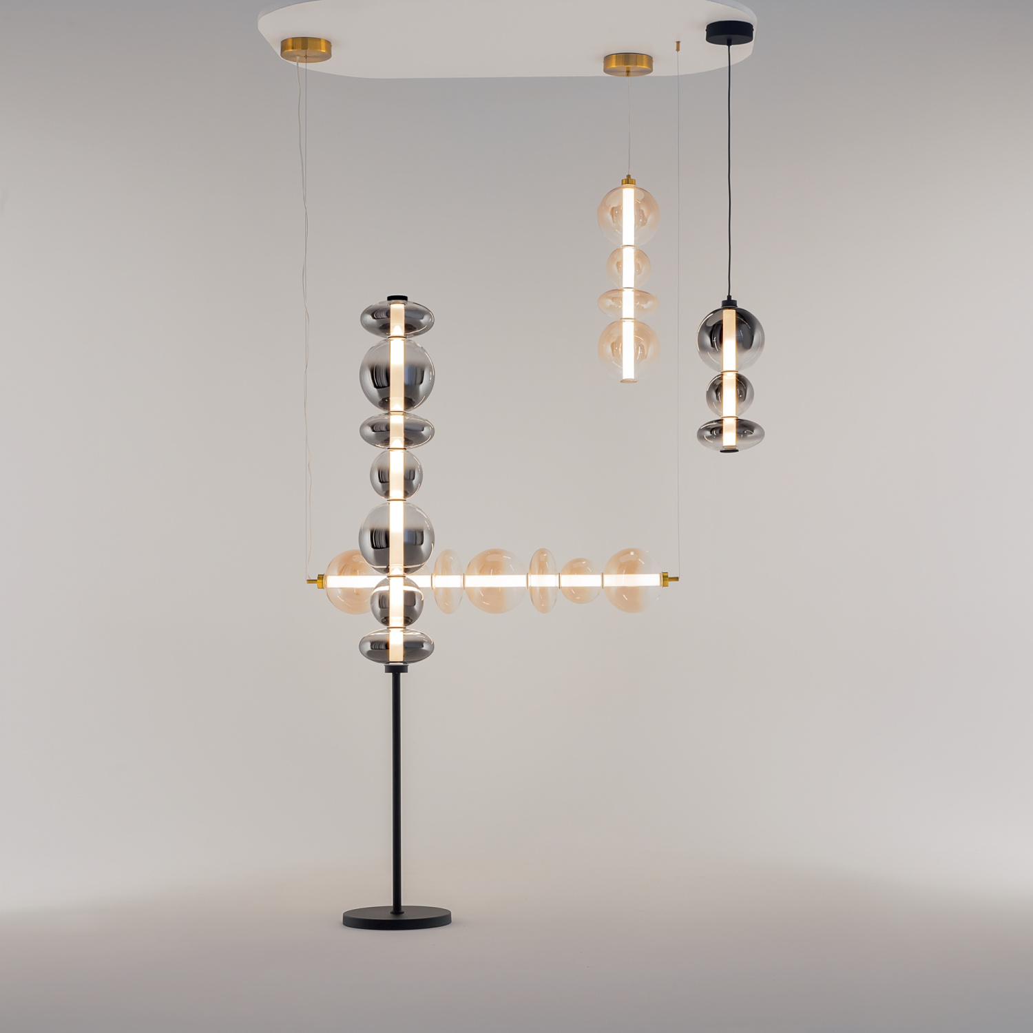 Maytoni Modern Futuro Подвесной светильник цвет: латунь MOD307PL-L36BS3K