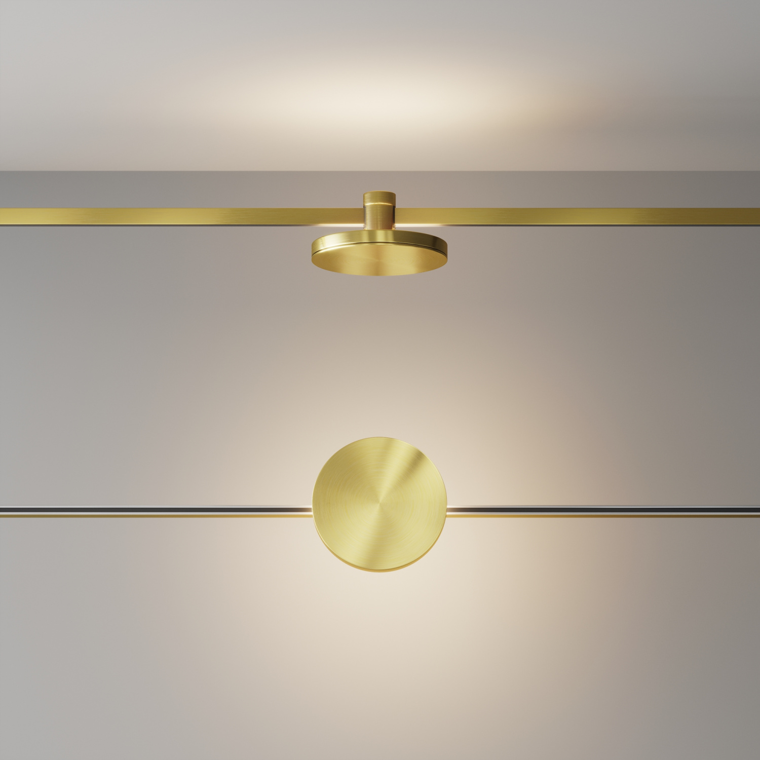 Maytoni Technical Plato Трековый светильник цвет: латунь TR152-1-7W3K-BS