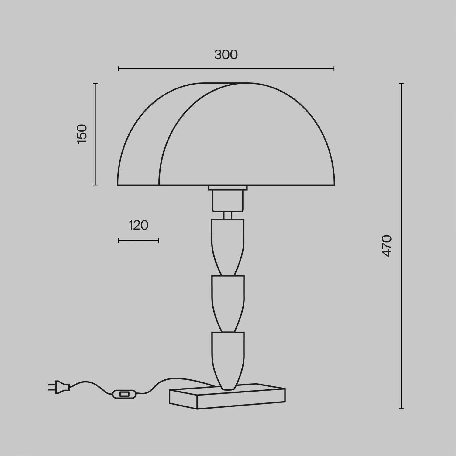 Maytoni Modern Prima Настольный светильник цвет: латунь Z034TL-01BZ