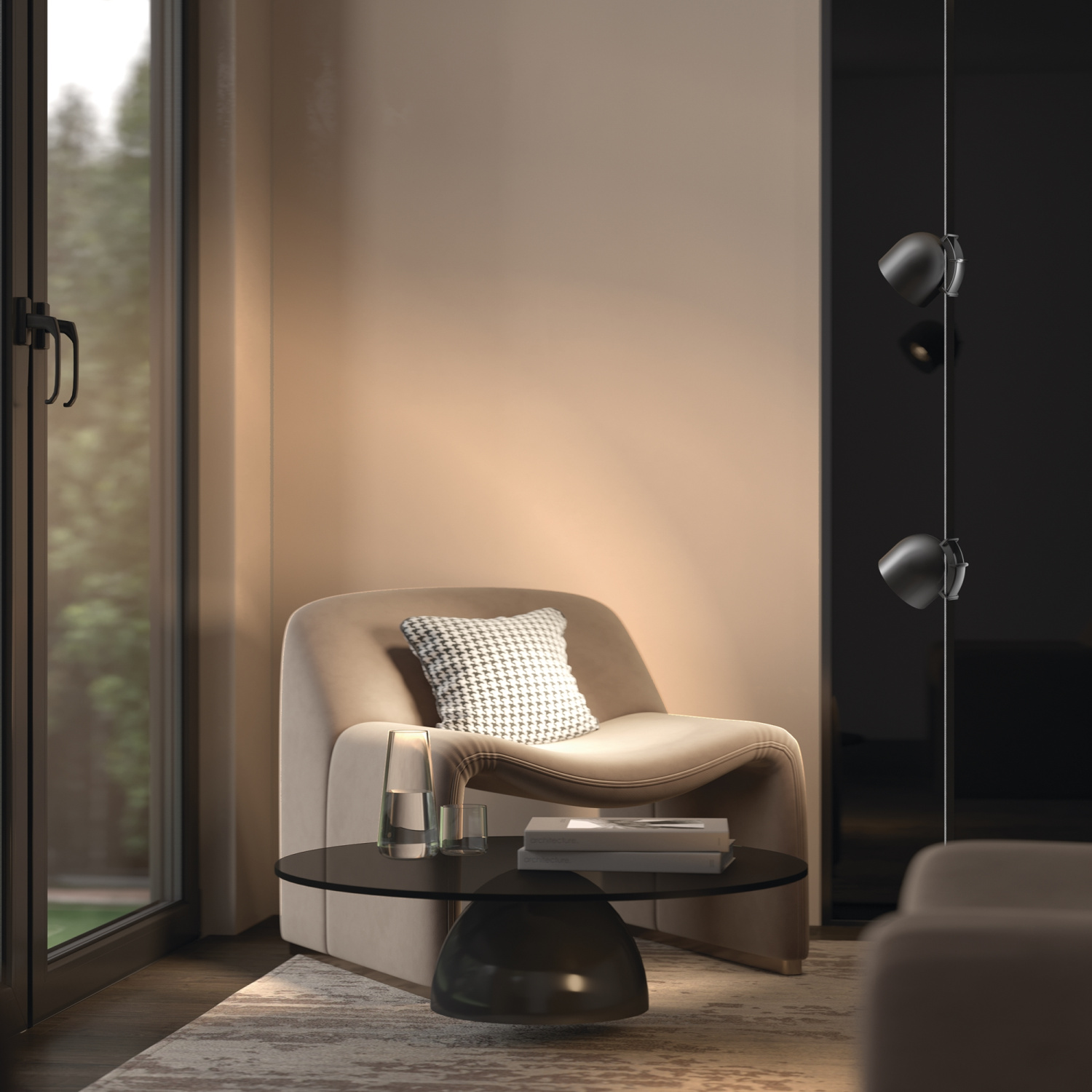 Maytoni Technical Cup Подвесной светильник цвет: черный TR124B-12W3K-M-B