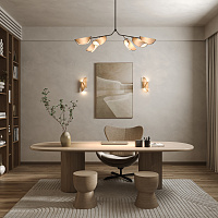 Maytoni Modern Organic Подвесной светильник цвет: черный MOD225PL-06B