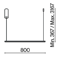 Maytoni Modern Halo Подвесной светильник цвет: латунь MOD246PL-L16BSK