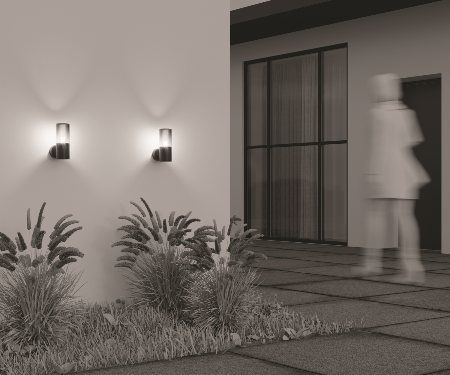 Maytoni Outdoor Amas Настенный светильник (бра) цвет: графит O432WL-01GF