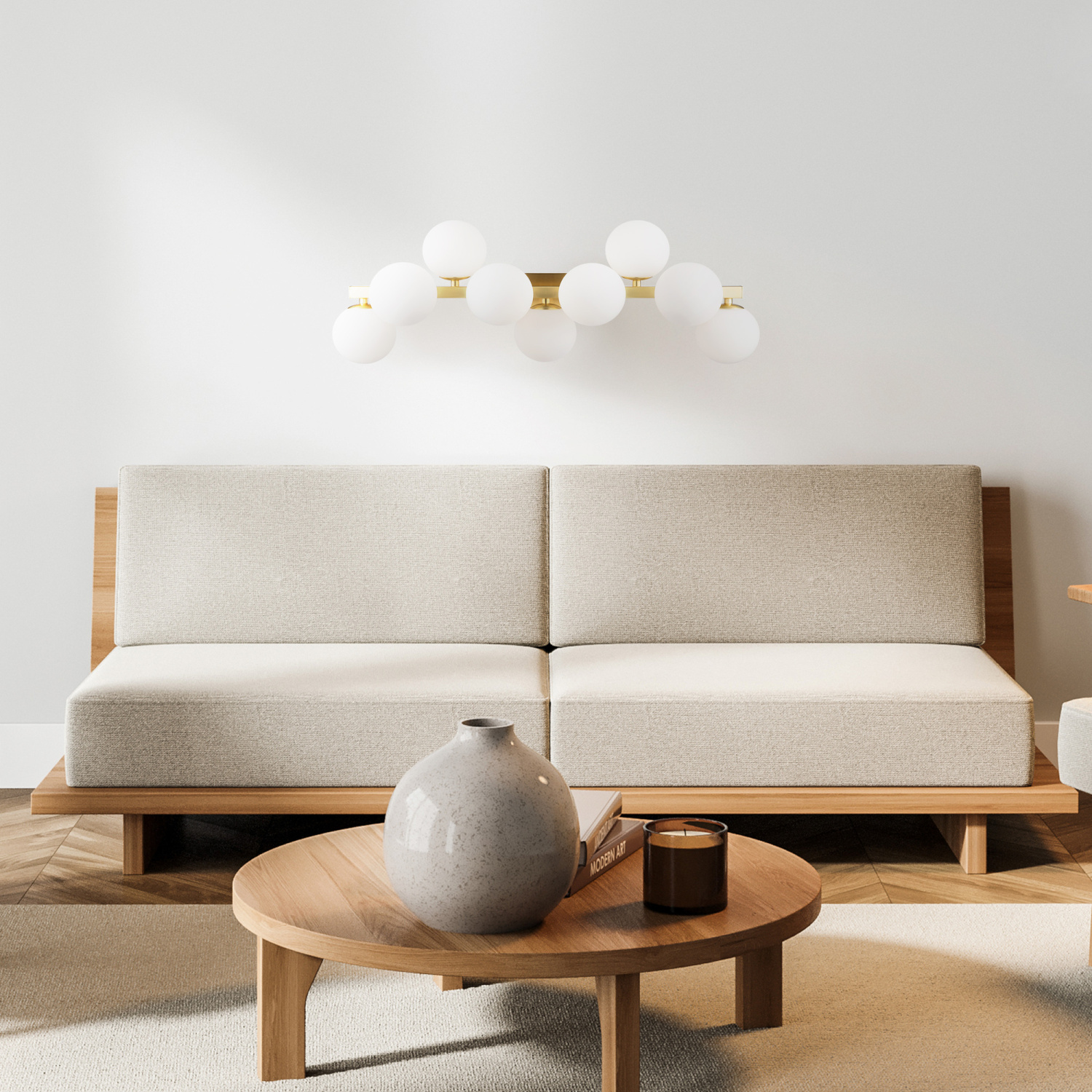 Maytoni Modern Dallas Настенный светильник (бра) цвет: золото MOD547WL-09BS