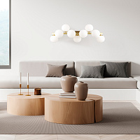 Maytoni Modern Dallas Настенный светильник (бра) цвет: золото MOD547WL-09BS