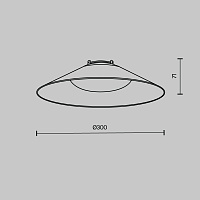 Maytoni Technical Campana Подвесной светильник цвет: черный TR127B-12W4K-B