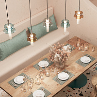 Maytoni Modern Sound Wave Подвесной светильник цвет: черный MOD255PL-01B2