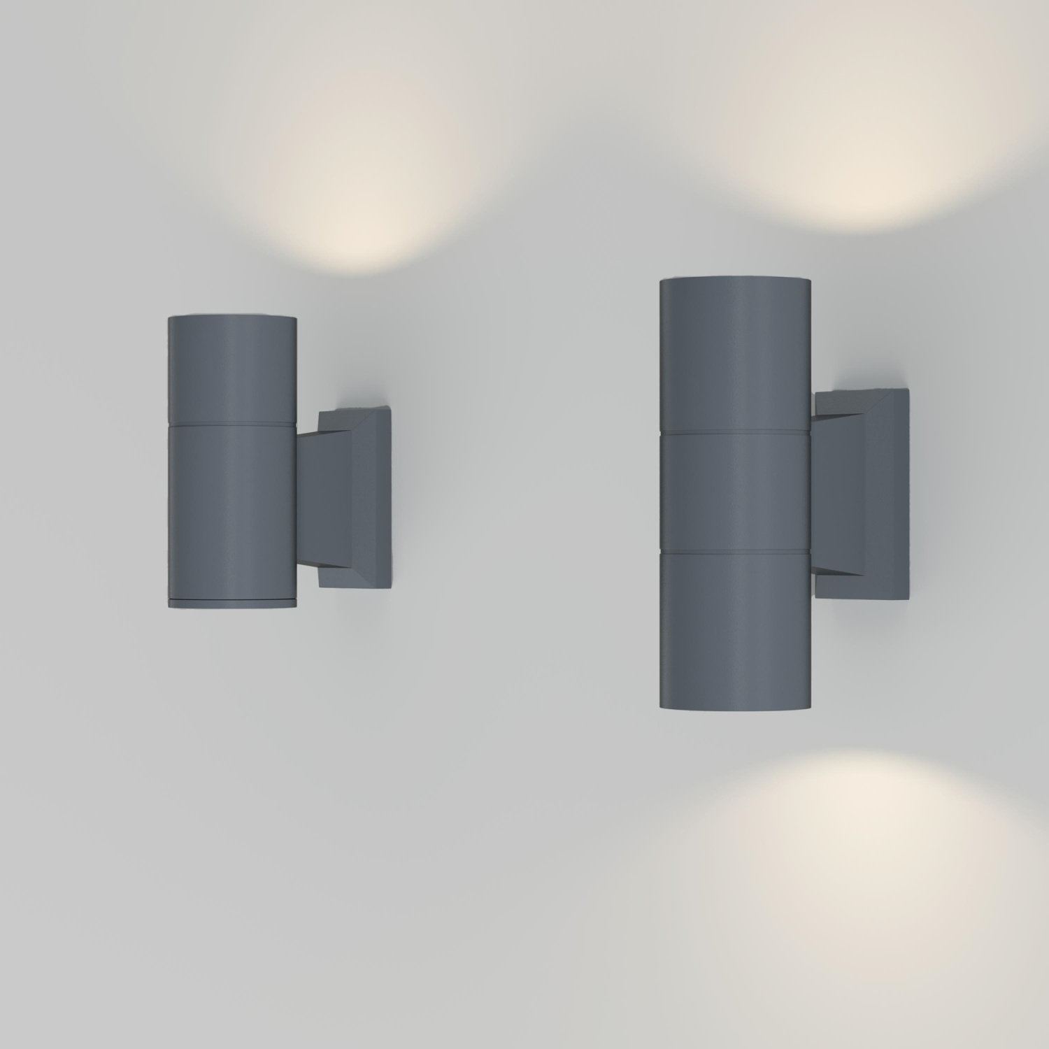 Maytoni Outdoor Bowery Настенный светильник (бра) цвет: серый O574WL-02GR