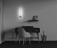 Maytoni Technical Elegant Настенный светильник (бра) цвет: латунь C085WL-L7BS2.7K