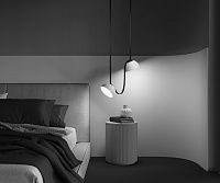 Maytoni Technical Bowl Подвесной светильник цвет: черный TR126B-20W3K-W