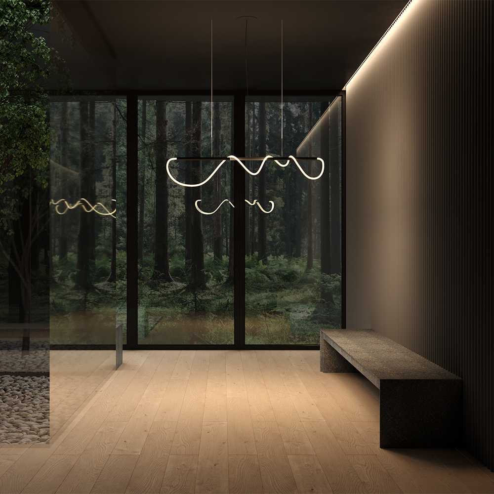 Maytoni Modern Tau Подвесной светильник цвет: черный MOD146PL-L30B3K