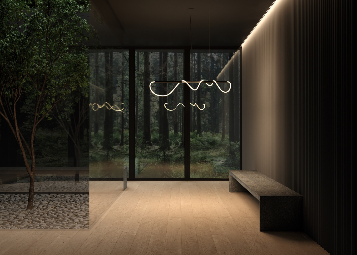 Maytoni Modern Tau Подвесной светильник цвет: черный MOD146PL-L30B3K