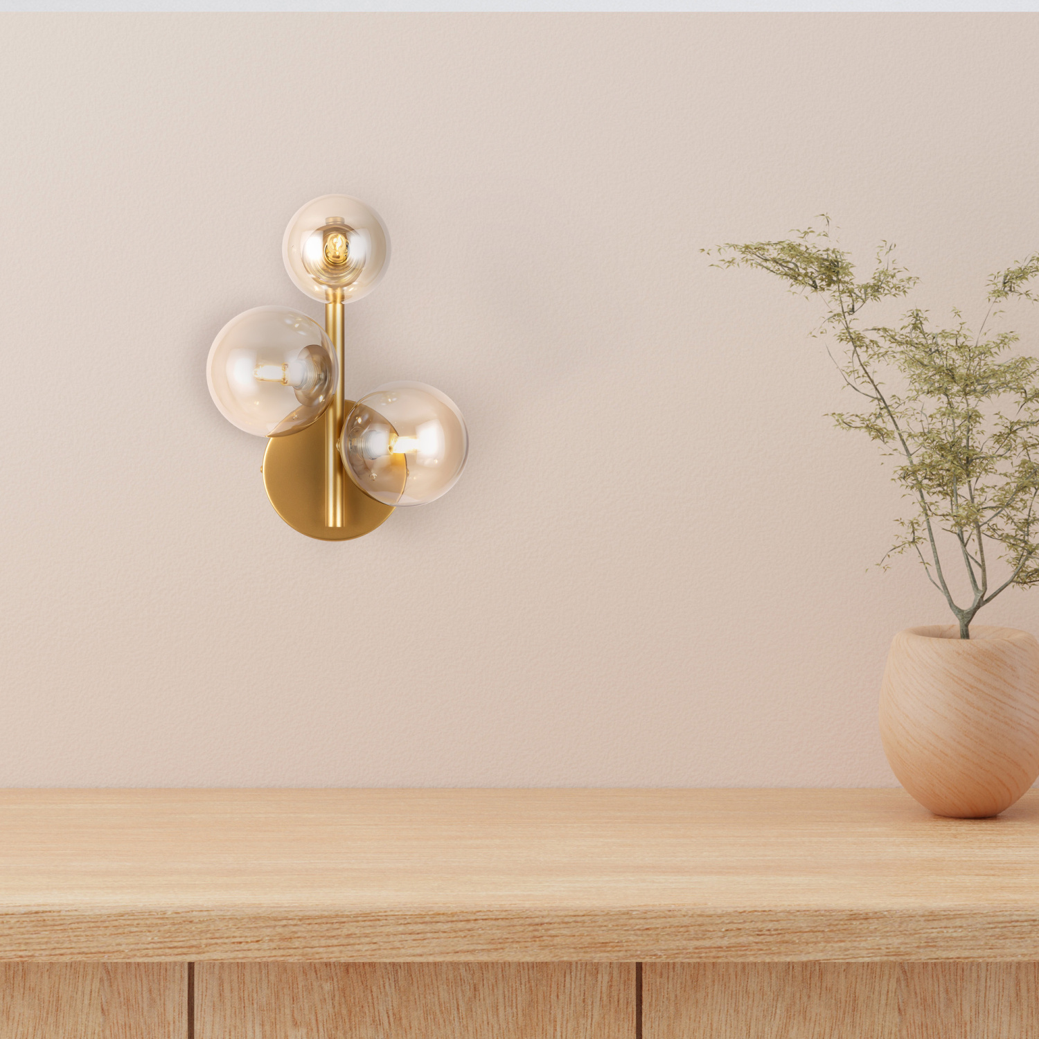 Maytoni Modern Dallas Настенный светильник (бра) цвет: золото MOD545WL-03G