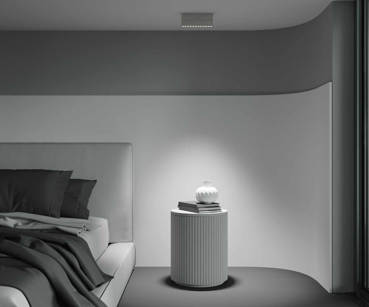 Maytoni Technical Points rot Потолочный светильник цвет: белый C136CL-12W4K-W