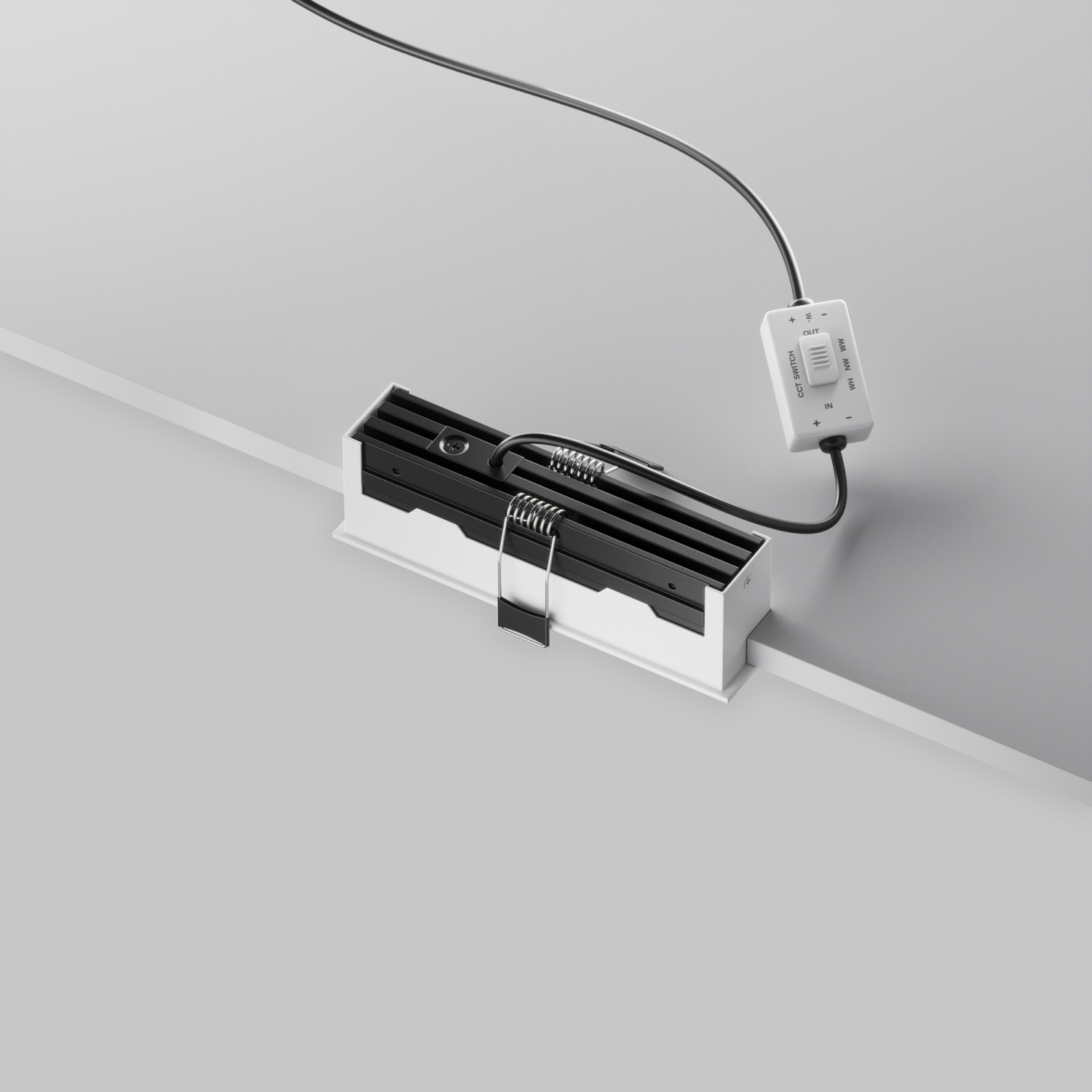 Maytoni Technical Basis Встраиваемый светильник цвет: белый DL066-12W3-6K-W