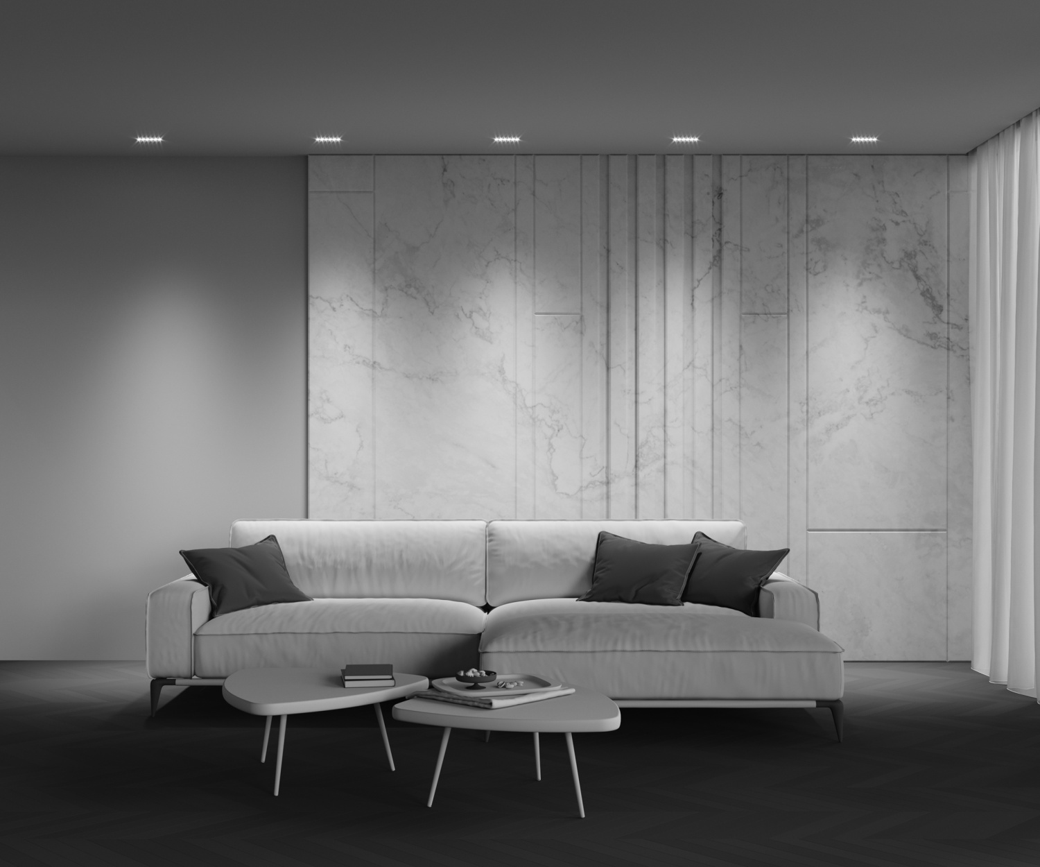 Maytoni Technical Points Встраиваемый светильник цвет: белый DL065-12W3-6K-W