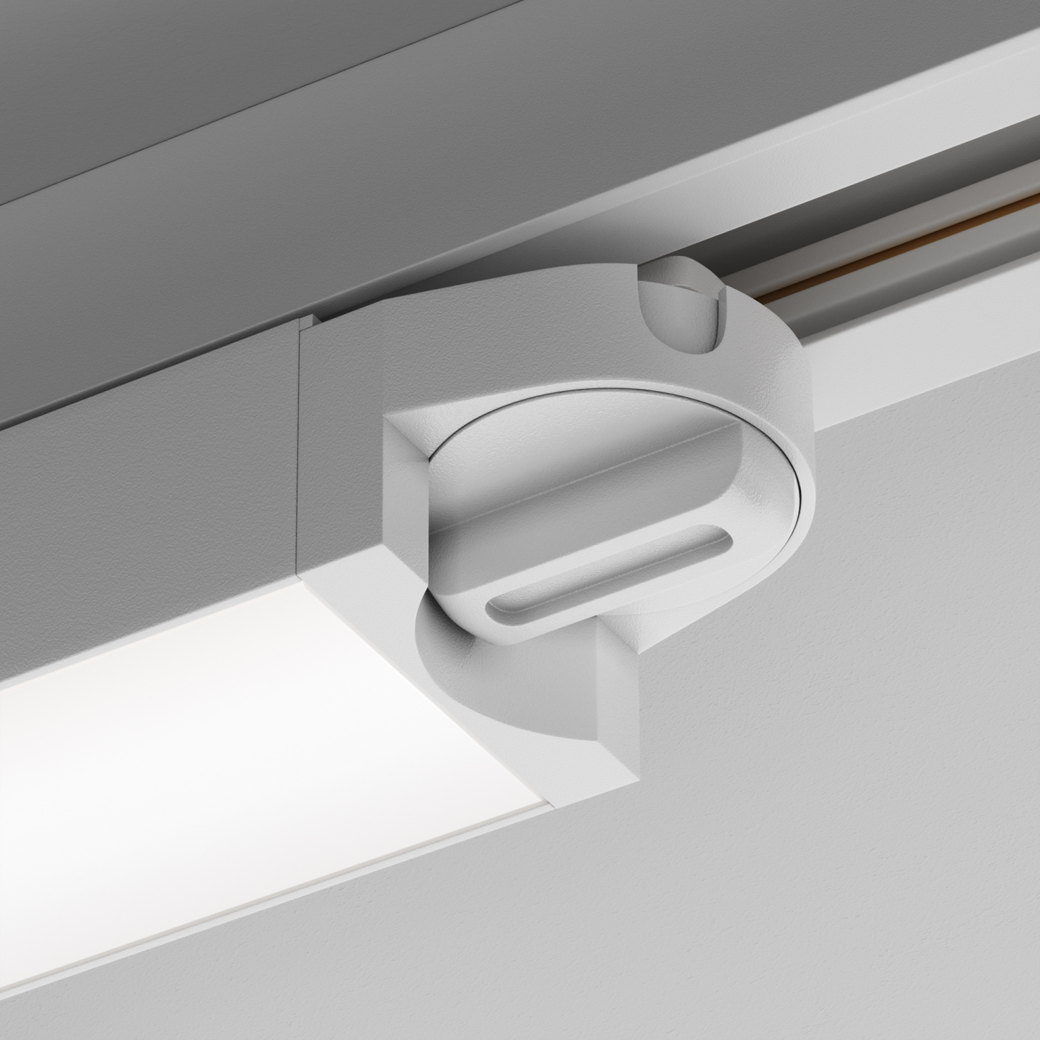 Maytoni Technical Basis Трековый светильник цвет: белый TR000-1-12W4K-W