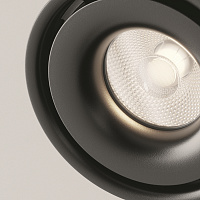 Maytoni Technical Yin Потолочный светильник цвет: черный C084CL-15W4K-D-B