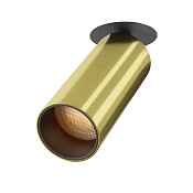 Maytoni Technical FOCUS LED Встраиваемый светильник цвет: латунь C053CL-L12W2.7K-W-BS