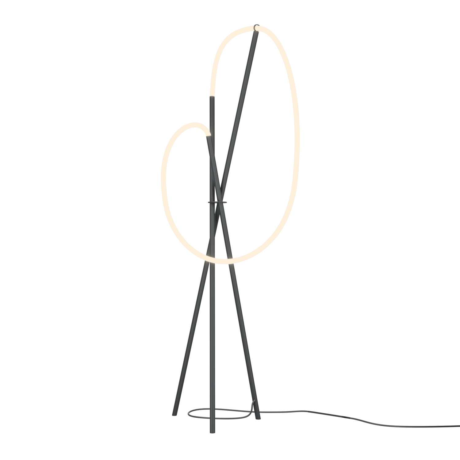 Maytoni Modern Crochet Напольный светильник (торшер) цвет: черный MOD369FL-L36B3K