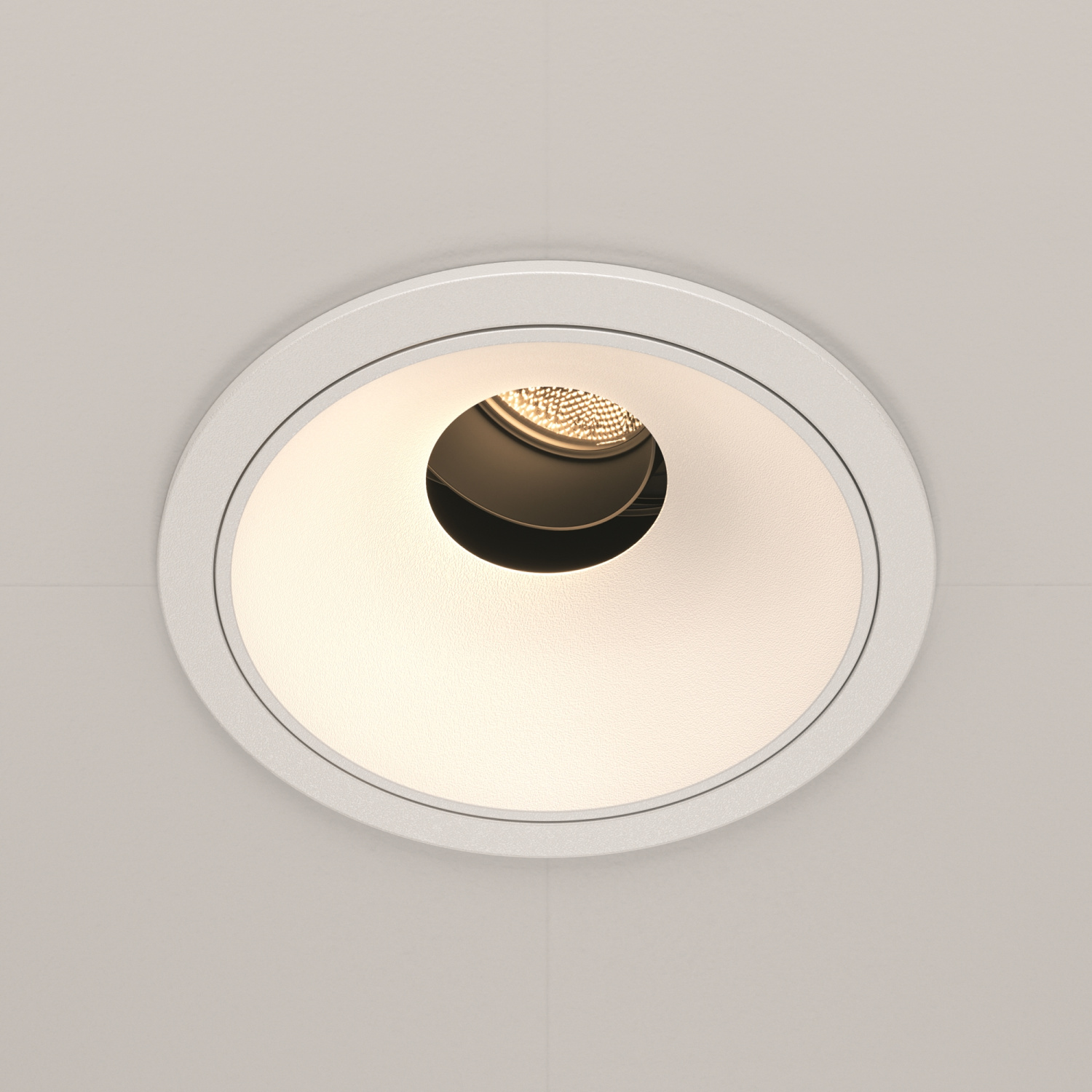 Maytoni Technical Wise Встраиваемый светильник цвет: белый DL057-10W3K-W