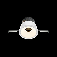 Maytoni Technical Wise Встраиваемый светильник цвет: белый DL057-10W3K-W