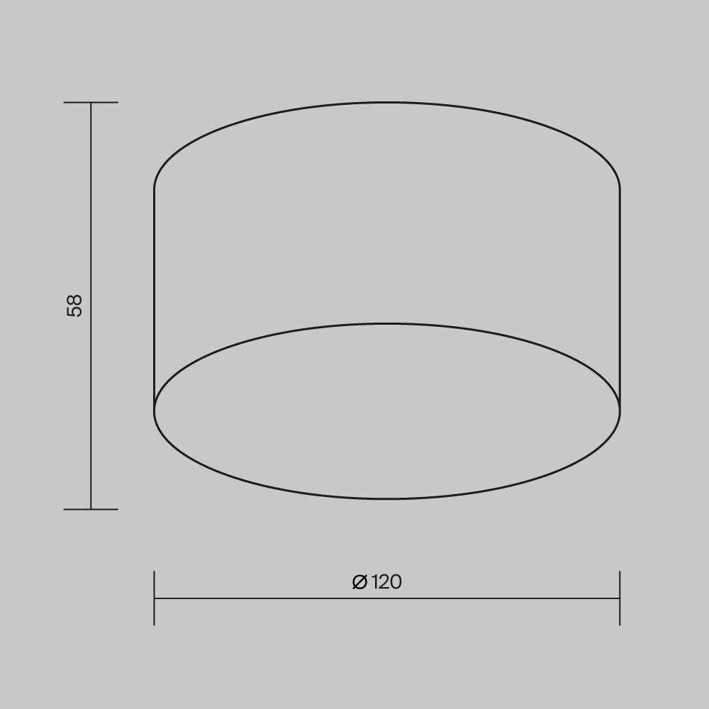 Maytoni Outdoor Zon IP Потолочный светильник цвет: белый O430CL-L15W4K