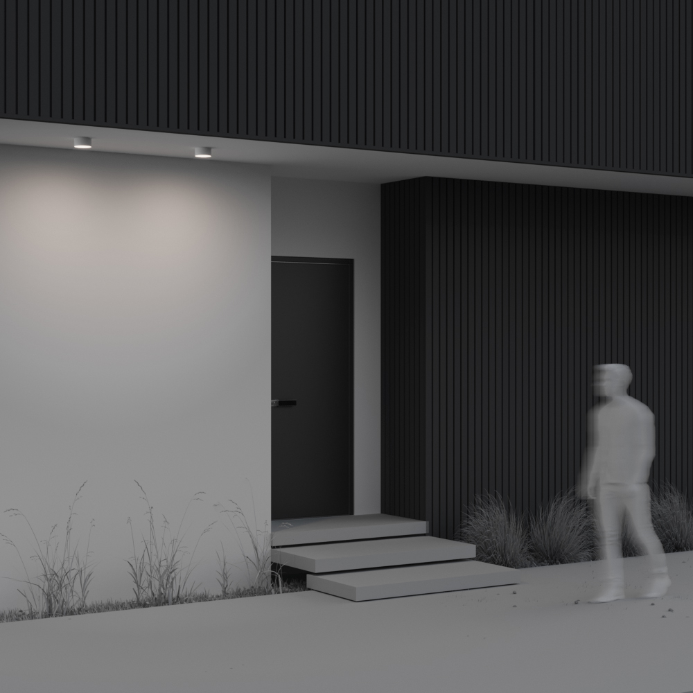 Maytoni Outdoor Zon IP Потолочный светильник цвет: белый O430CL-L15W4K