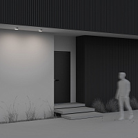 Maytoni Outdoor Zon IP Потолочный светильник цвет: белый O430CL-L15W4K