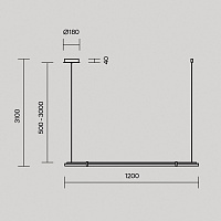 Maytoni Modern Plume Подвесной светильник цвет: латунь MOD340PL-L20BS3K