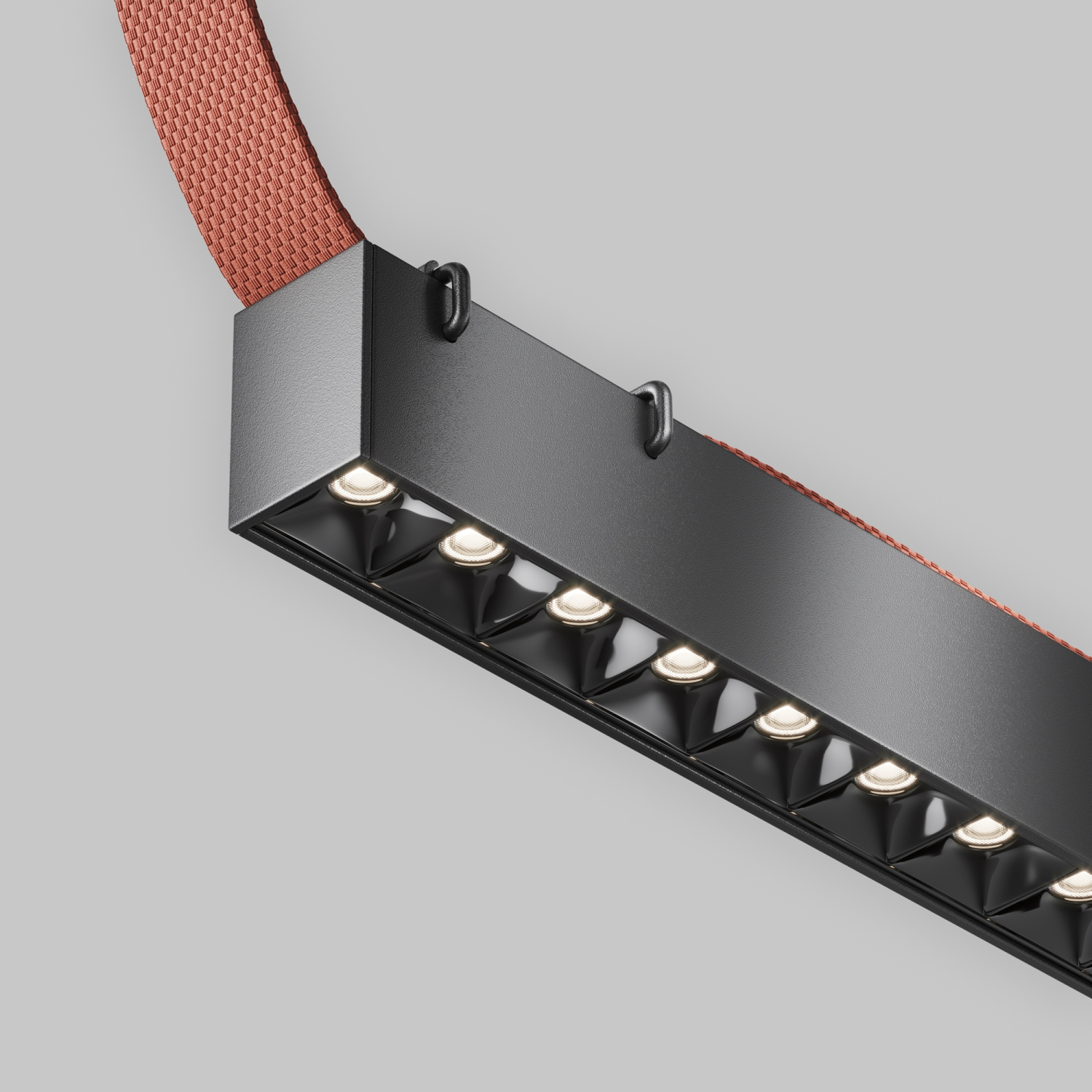 Maytoni Technical Points Подвесной светильник цвет: черный TR128B-12W4K-M-B