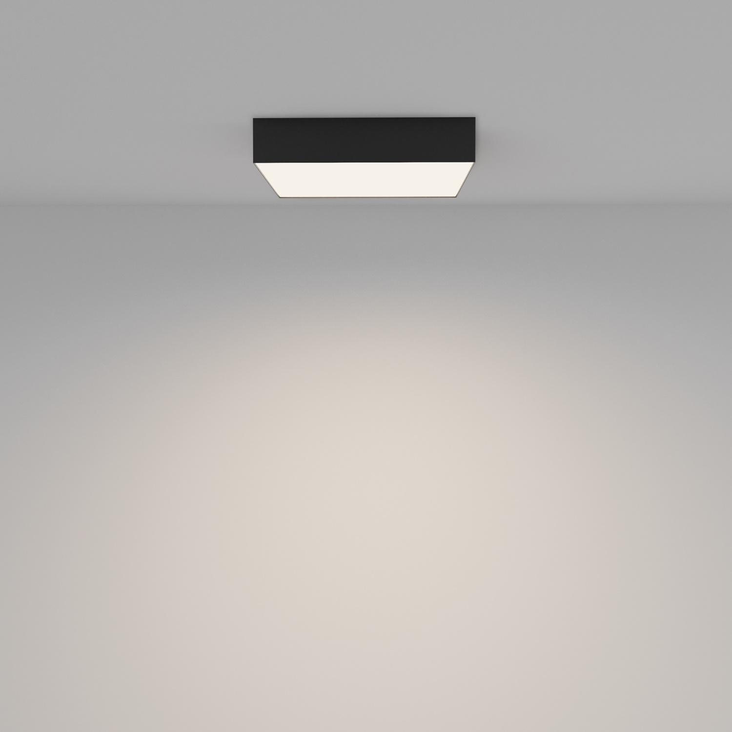 Maytoni Technical Zon Потолочный светильник цвет: черный C032CL-36W4K-SQ-B