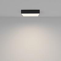 Maytoni Technical Zon Потолочный светильник цвет: черный C032CL-36W4K-SQ-B