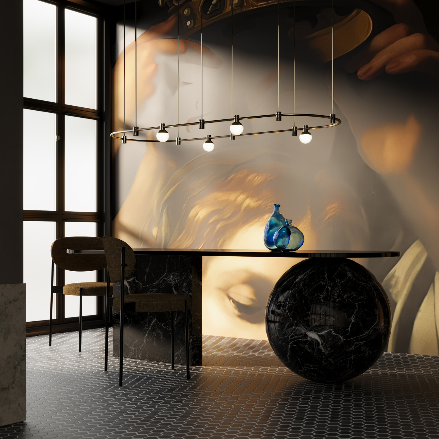 Maytoni Technical Luna Трековый светильник цвет: черный TR149-1-5W3K-B