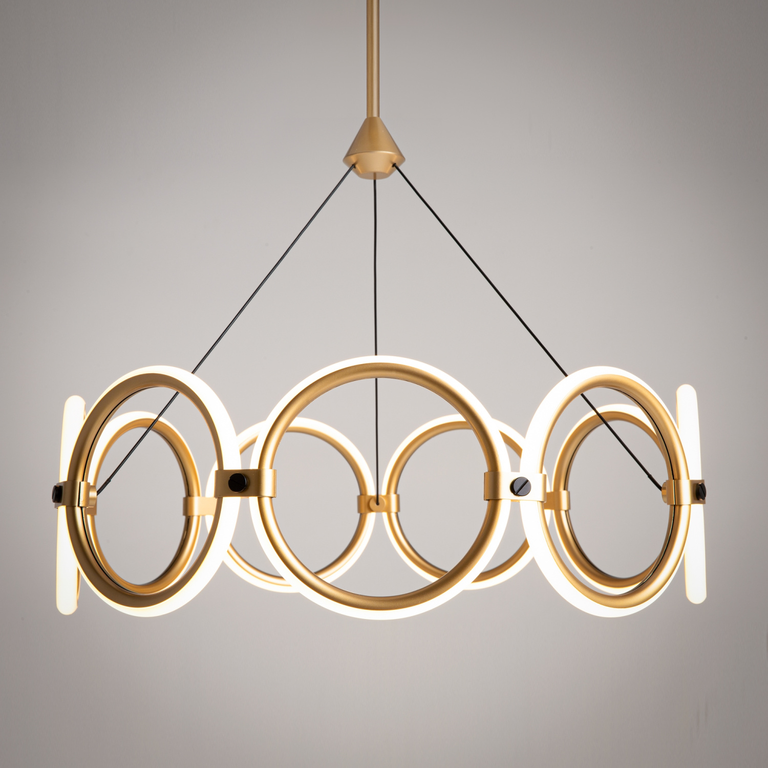 Maytoni Modern Link Подвесной светильник цвет: черный и латунь MOD357PL-L40BS3K