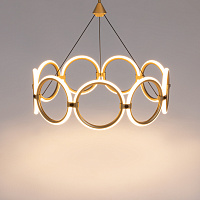 Maytoni Modern Link Подвесной светильник цвет: черный и латунь MOD357PL-L40BS3K