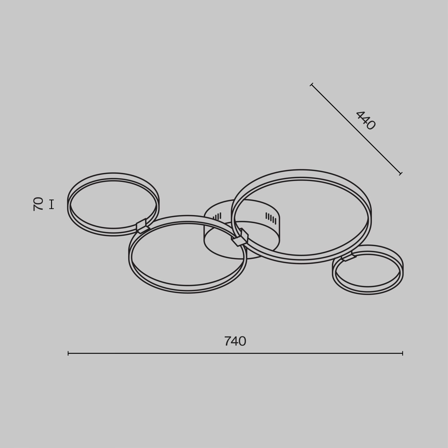 Maytoni Modern Olympia Потолочный светильник цвет: белый MOD448CL-L35WK